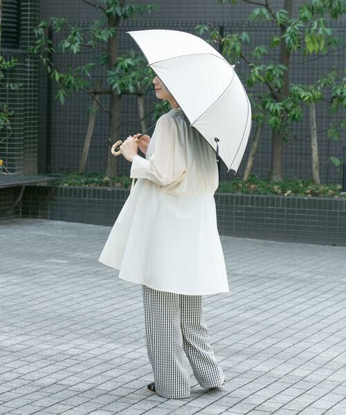 SMELLY / スメリー 傘 | because　晴雨兼用パイピング長傘 | 詳細18