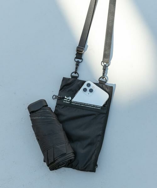 SMELLY / スメリー 傘 | 『晴雨兼用』because　マルチサコッシュ付きアンブレラ | 詳細11