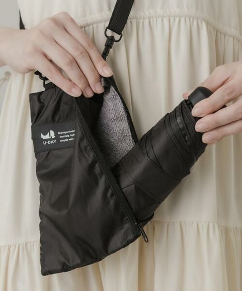 SMELLY / スメリー 傘 | 『晴雨兼用』because　マルチサコッシュ付きアンブレラ | 詳細13