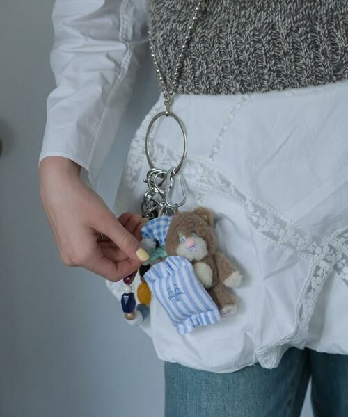 SMELLY / スメリー キーホルダー・ストラップ | 『WEB/一部店舗限定』NEONMOON　Sleepy Teddy Key Holder | 詳細5