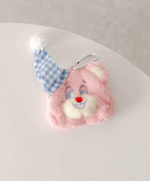SMELLY/スメリー 『WEB/一部店舗限定』NEONMOON Sleepy Teddy Pouch ピンク - SMELLY/スメリー 『WEB/一部店舗限定』NEONMOON Sleepy Teddy Pouch ピンク -