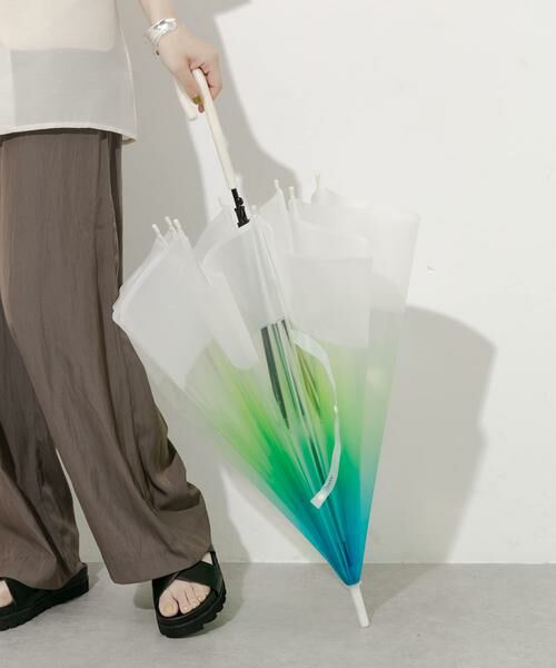 SMELLY / スメリー 傘 | Wpc.　切り継ぎグラデーションアンブレラ | 詳細6