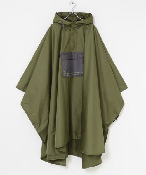 SMELLY / スメリー ポンチョ | Wpc.　ユニセックス バイカラーパッカブルポンチョ | 詳細6