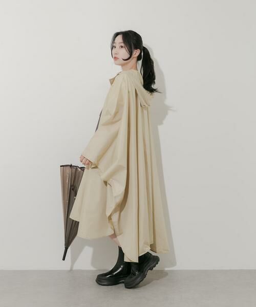 SMELLY / スメリー ポンチョ | Wpc.　ユニセックス バイカラーパッカブルポンチョ | 詳細14