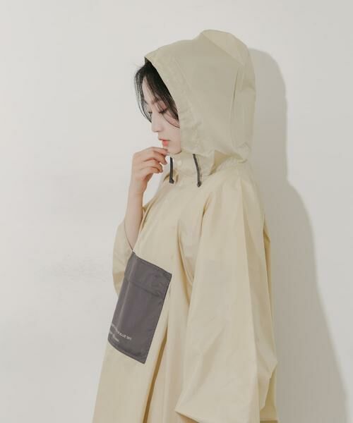 SMELLY / スメリー ポンチョ | Wpc.　ユニセックス バイカラーパッカブルポンチョ | 詳細17