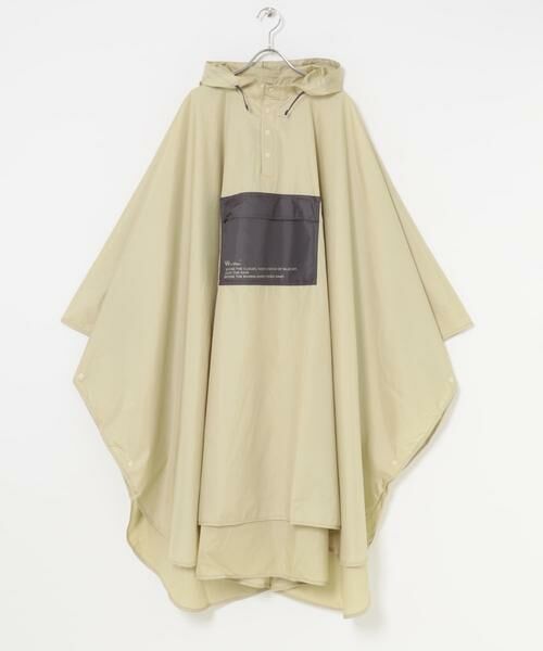 SMELLY / スメリー ポンチョ | Wpc.　ユニセックス バイカラーパッカブルポンチョ | 詳細19