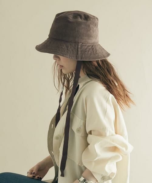 SMELLY / スメリー ハット | 2WAYコーデュロイバケットハット | 詳細6