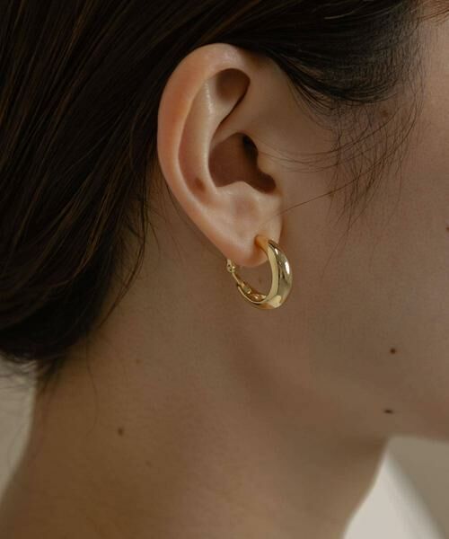 SMELLY / スメリー ピアス・イヤリング | リッタイメタルフープイヤリング | 詳細6