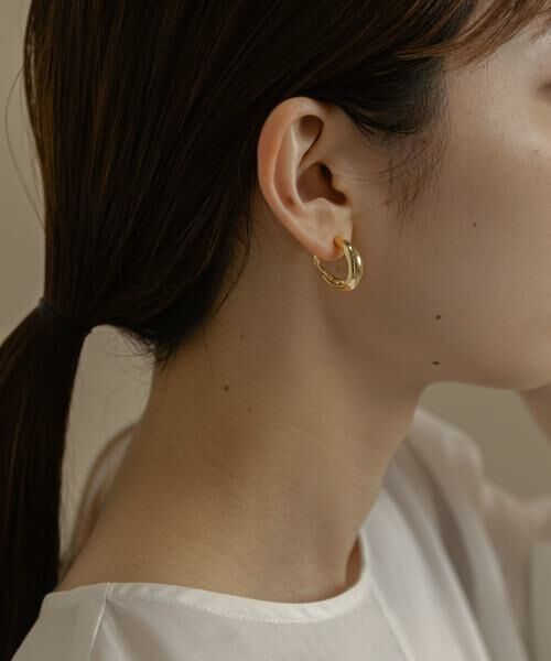 SMELLY / スメリー ピアス・イヤリング | リッタイメタルフープイヤリング | 詳細7