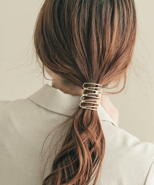 SMELLY / スメリー ヘアゴム・シュシュ | メタルモヨウヘアカフ | 詳細7