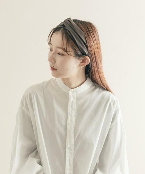 SMELLY / スメリー カチューシャ・カチューム・その他 | エコレザーワイヤーヘアターバン | 詳細2