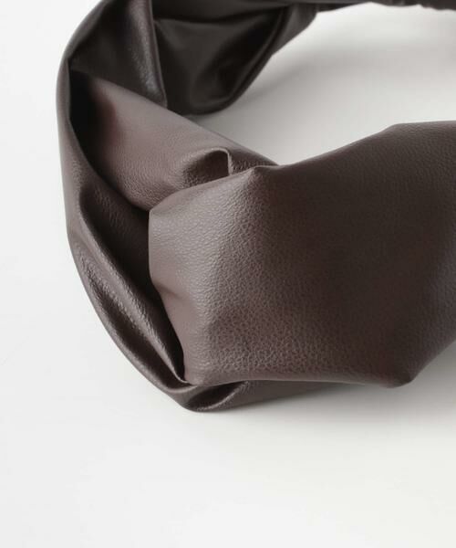 SMELLY / スメリー カチューシャ・カチューム・その他 | エコレザーワイヤーヘアターバン | 詳細4