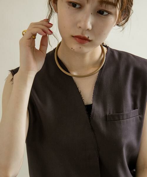 SMELLY / スメリー ネックレス・ペンダント・チョーカー | エコレザーチョーカー | 詳細1