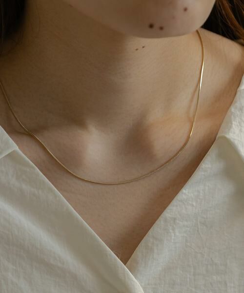 SMELLY / スメリー ネックレス・ペンダント・チョーカー | シンプルスネークチェーンネックレス | 詳細3