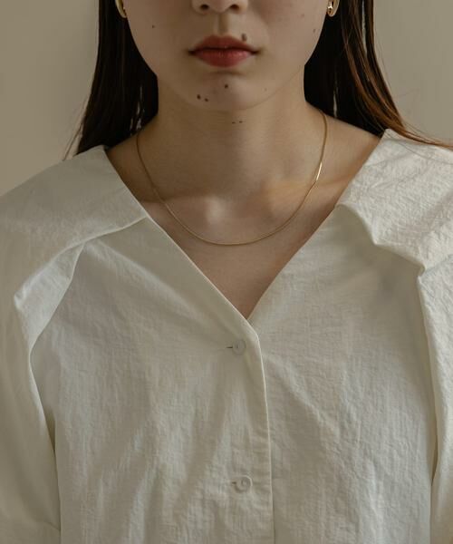 SMELLY / スメリー ネックレス・ペンダント・チョーカー | シンプルスネークチェーンネックレス | 詳細4