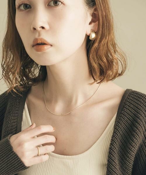 SMELLY / スメリー ネックレス・ペンダント・チョーカー | シンプルスネークチェーンネックレス | 詳細5