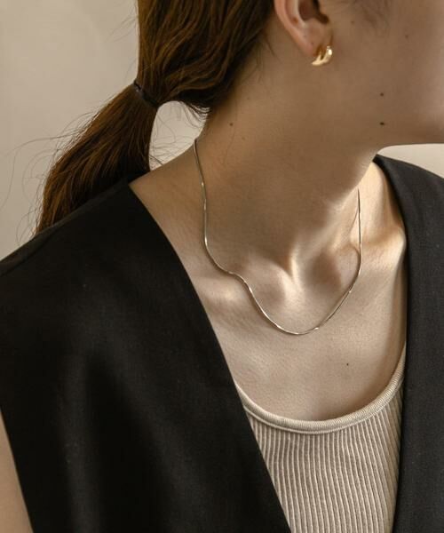 SMELLY / スメリー ネックレス・ペンダント・チョーカー | シンプルスネークチェーンネックレス | 詳細11