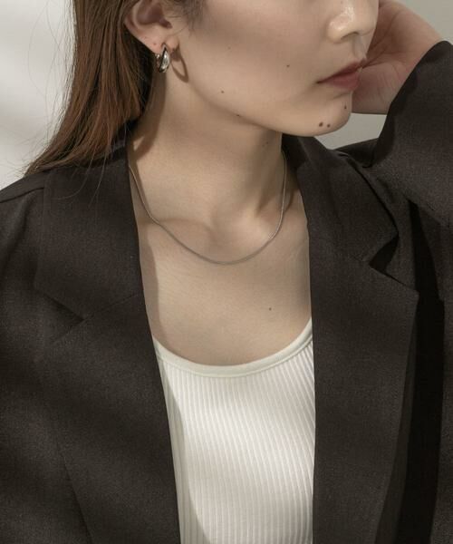 SMELLY / スメリー ネックレス・ペンダント・チョーカー | シンプルスネークチェーンネックレス | 詳細14