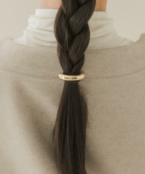 SMELLY / スメリー ヘアゴム・シュシュ | メタルカーブヘアポニー | 詳細4