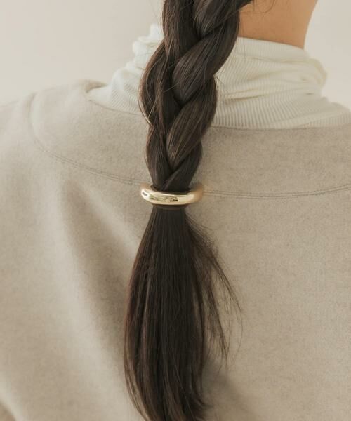 SMELLY / スメリー ヘアゴム・シュシュ | メタルカーブヘアポニー | 詳細5