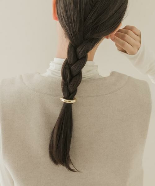 SMELLY / スメリー ヘアゴム・シュシュ | メタルカーブヘアポニー | 詳細6