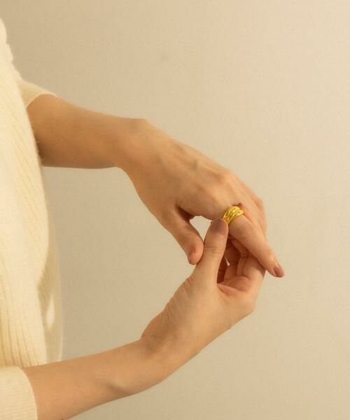 SMELLY / スメリー リング | SMELLY so’　wavy nuance ring | 詳細3