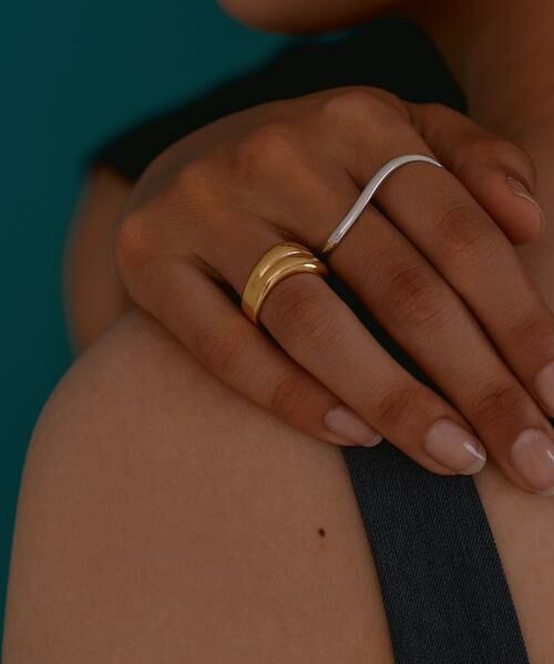 SMELLY / スメリー リング | SMELLY so’　wavy nuance ring | 詳細5