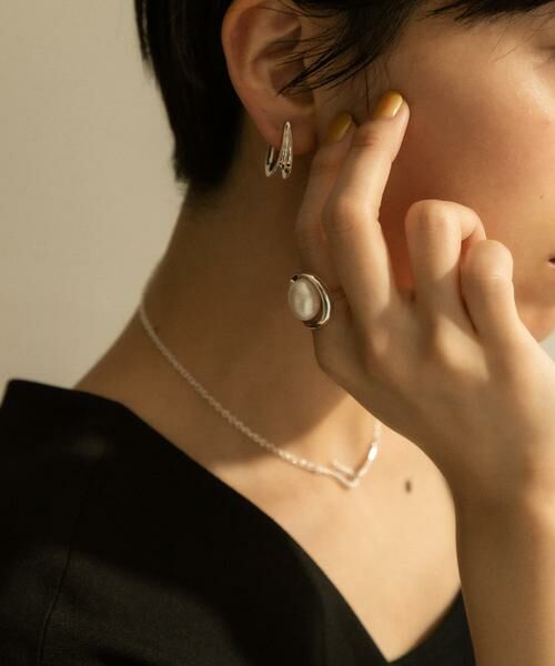 SMELLY / スメリー リング | SMELLY so’　pearl round ring | 詳細1