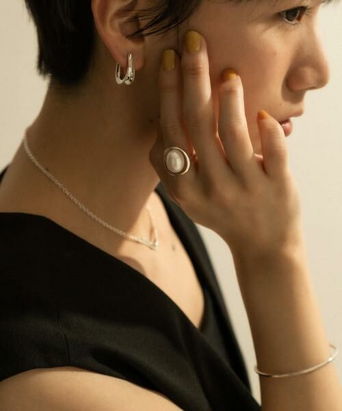 SMELLY / スメリー リング | SMELLY so’　pearl round ring | 詳細2