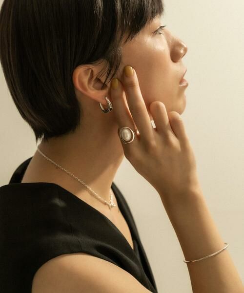 SMELLY / スメリー リング | SMELLY so’　pearl round ring | 詳細3