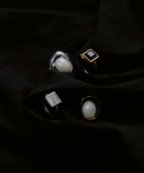 SMELLY / スメリー リング | SMELLY so’　pearl round ring | 詳細7