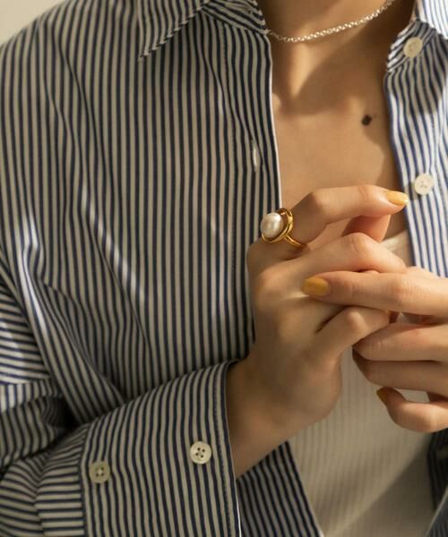 SMELLY / スメリー リング | SMELLY so’　pearl round ring | 詳細6