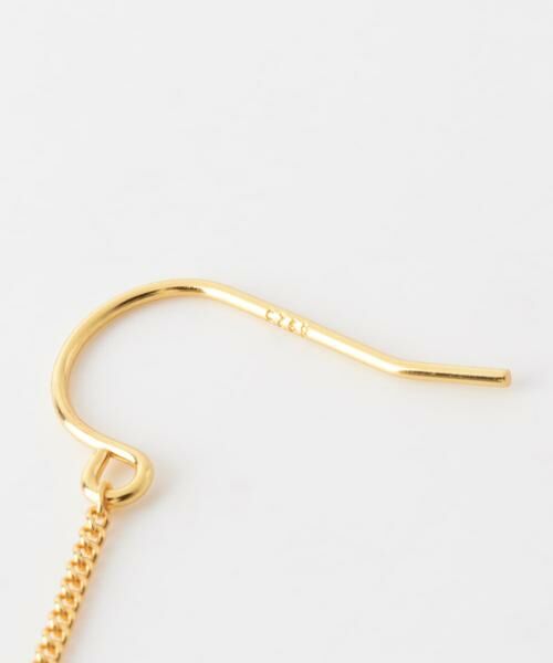 SMELLY / スメリー ピアス・イヤリング | SMELLY so’　pearl chain pierce gld | 詳細6