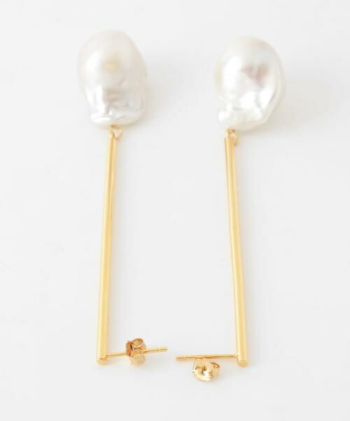 SMELLY / スメリー ピアス・イヤリング | SMELLY so’　baroque pearl bar pierce | 詳細9