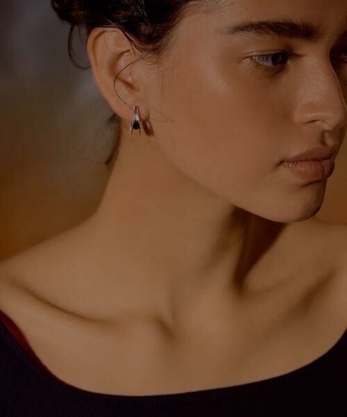 SMELLY / スメリー ピアス・イヤリング | SMELLY so’　curve pierce | 詳細1