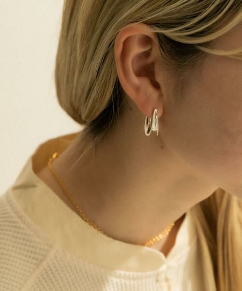 SMELLY / スメリー ピアス・イヤリング | SMELLY so’　curve pierce | 詳細6