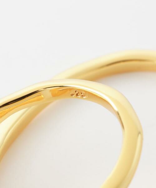 SMELLY / スメリー ピアス・イヤリング | SMELLY so’　double circle earcuff gld | 詳細9