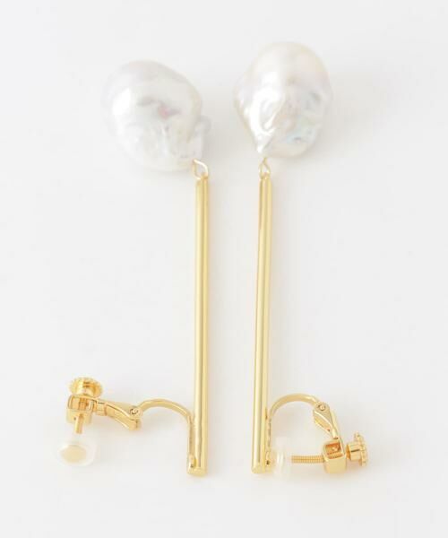 SMELLY / スメリー ピアス・イヤリング | SMELLY so’　baroque pearl bar earring | 詳細6