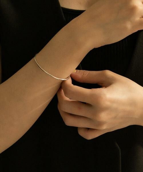 SMELLY / スメリー ブレスレット・バングル | SMELLY so’　narrow line bangle | 詳細1
