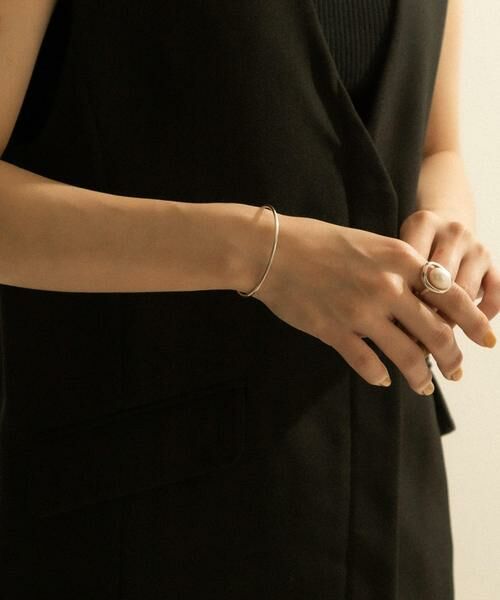 SMELLY / スメリー ブレスレット・バングル | SMELLY so’　narrow line bangle | 詳細2