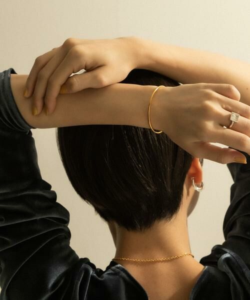 SMELLY / スメリー ブレスレット・バングル | SMELLY so’　narrow line bangle | 詳細2