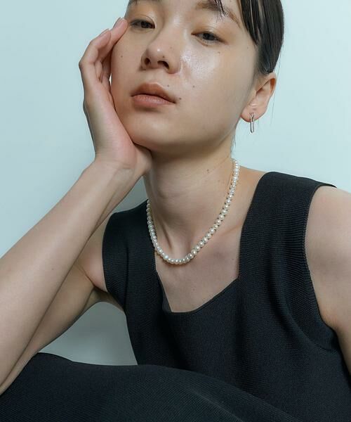 SMELLY / スメリー ネックレス・ペンダント・チョーカー | SMELLY so’　2way pearl necklace slv | 詳細10