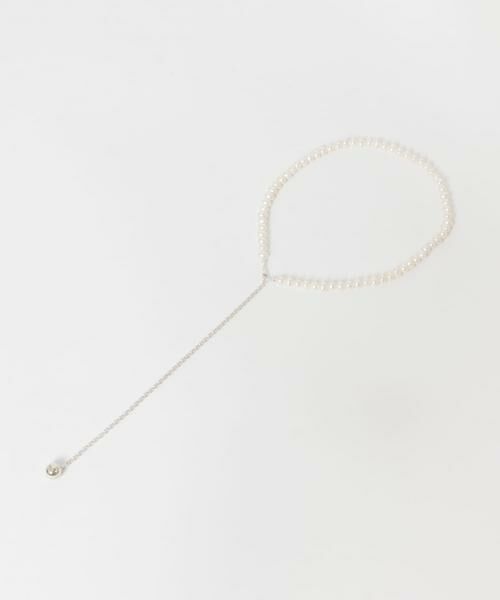 SMELLY / スメリー ネックレス・ペンダント・チョーカー | SMELLY so’　2way pearl necklace slv | 詳細14