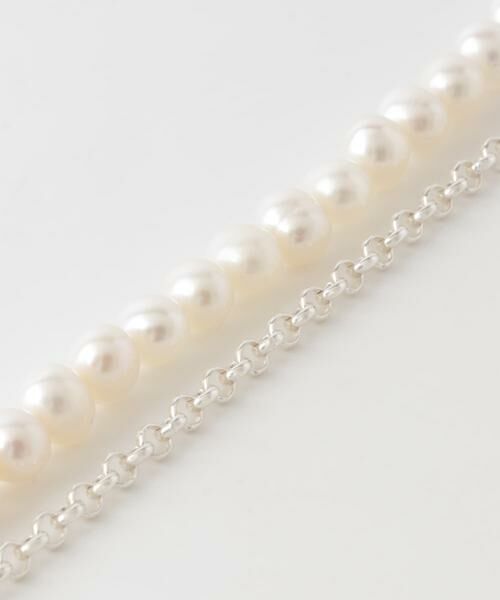 SMELLY / スメリー ネックレス・ペンダント・チョーカー | SMELLY so’　2way pearl necklace slv | 詳細16