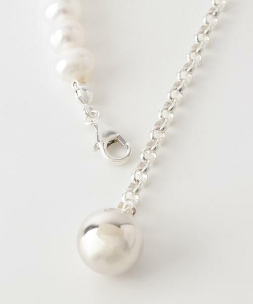 SMELLY / スメリー ネックレス・ペンダント・チョーカー | SMELLY so’　2way pearl necklace slv | 詳細17