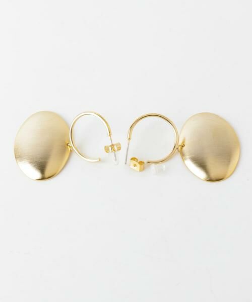 SMELLY / スメリー ピアス・イヤリング | メタルビッグオーバルピアス | 詳細5