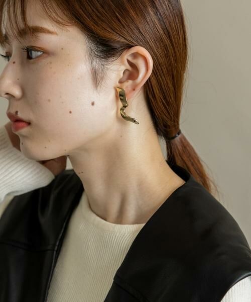 SMELLY / スメリー ピアス・イヤリング | メタルユガミラインピアス | 詳細2