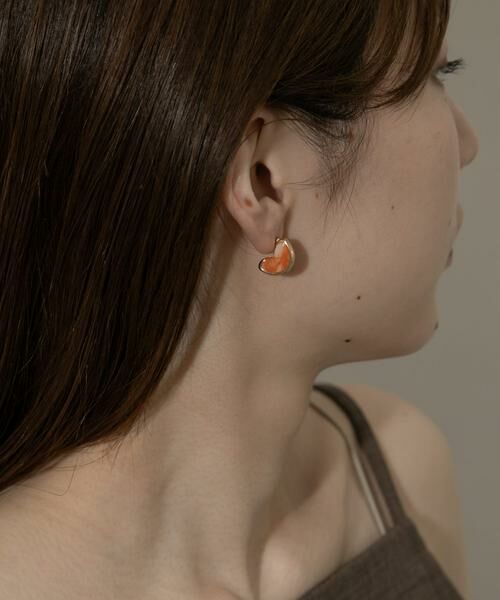 SMELLY / スメリー ピアス・イヤリング | ジュシハーフサークルメタルピアス | 詳細2