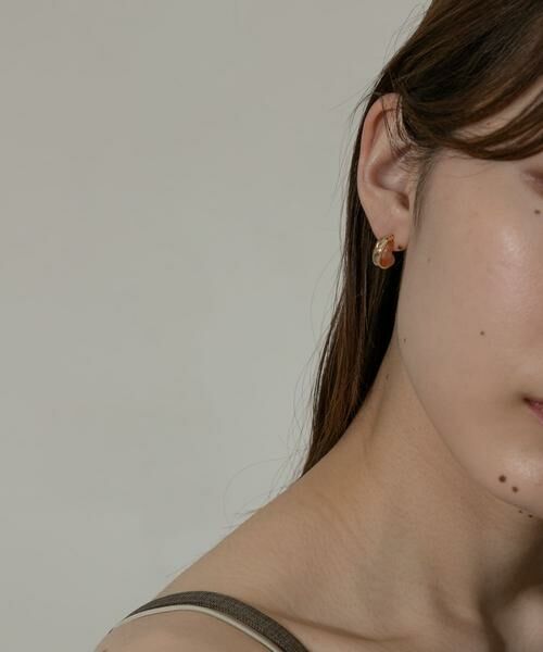 SMELLY / スメリー ピアス・イヤリング | ジュシハーフサークルメタルピアス | 詳細3