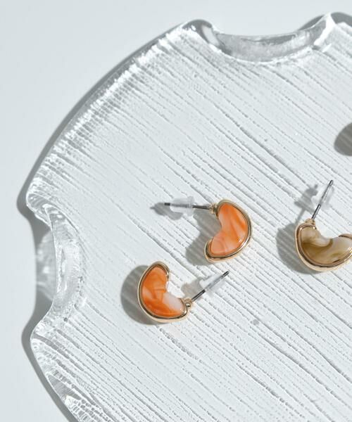 SMELLY / スメリー ピアス・イヤリング | ジュシハーフサークルメタルピアス | 詳細4